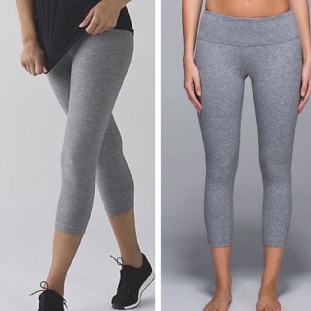 Lululemon Wunder Under Crop Leggings